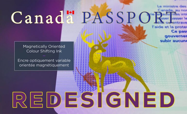 Canada Unveils New Passport Design for 2023 with State-of-the-Art Security Features and Stunning Artwork!