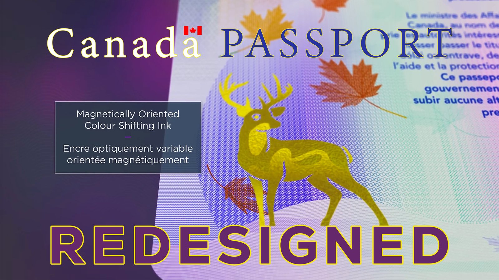 Canada Unveils New Passport Design for 2023 with State-of-the-Art Security Features and Stunning Artwork!