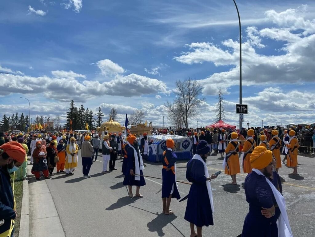 Calgary's Sikh Nagar Kirtan Parade Shatters Records with Over 200,000