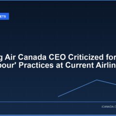 Incoming Air Canada CEO Criticized for ‘Anti-Labour’ Practices at Current Airline