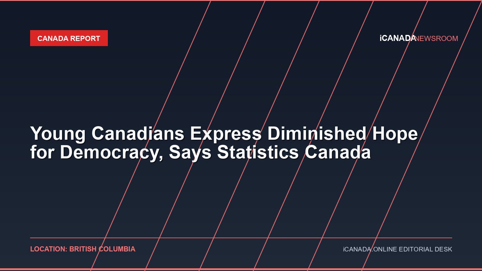 Young Canadians Express Diminished Hope for Democracy, Says Statistics Canada