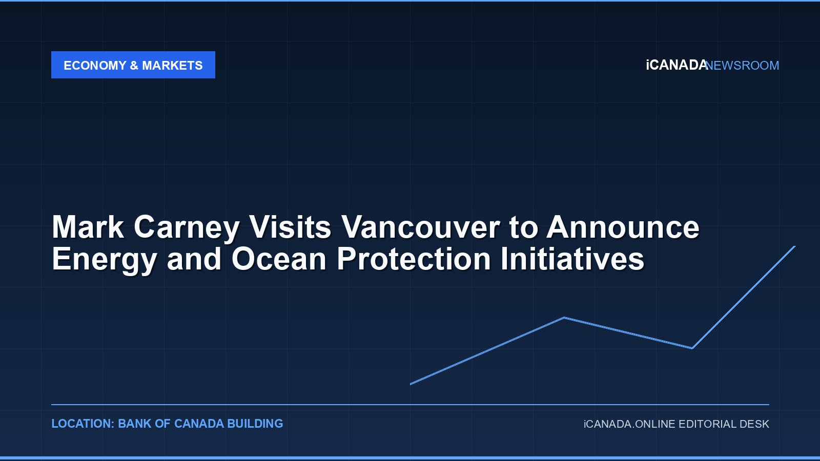 Mark Carney Visits Vancouver to Announce Energy and Ocean Protection Initiatives