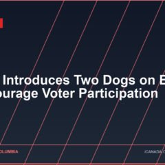 Kitimat Introduces Two Dogs on Ballot to Encourage Voter Participation