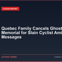 Quebec Family Cancels Ghost Bike Memorial for Slain Cyclist Amid Hate Messages
