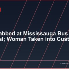 Man Stabbed at Mississauga Bus Terminal; Woman Taken into Custody