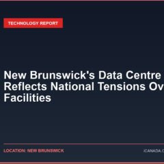 New Brunswick's Data Centre Debate Reflects National Tensions Over AI Facilities