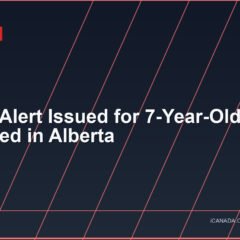 Amber Alert Issued for 7-Year-Old Girl Abducted in Alberta