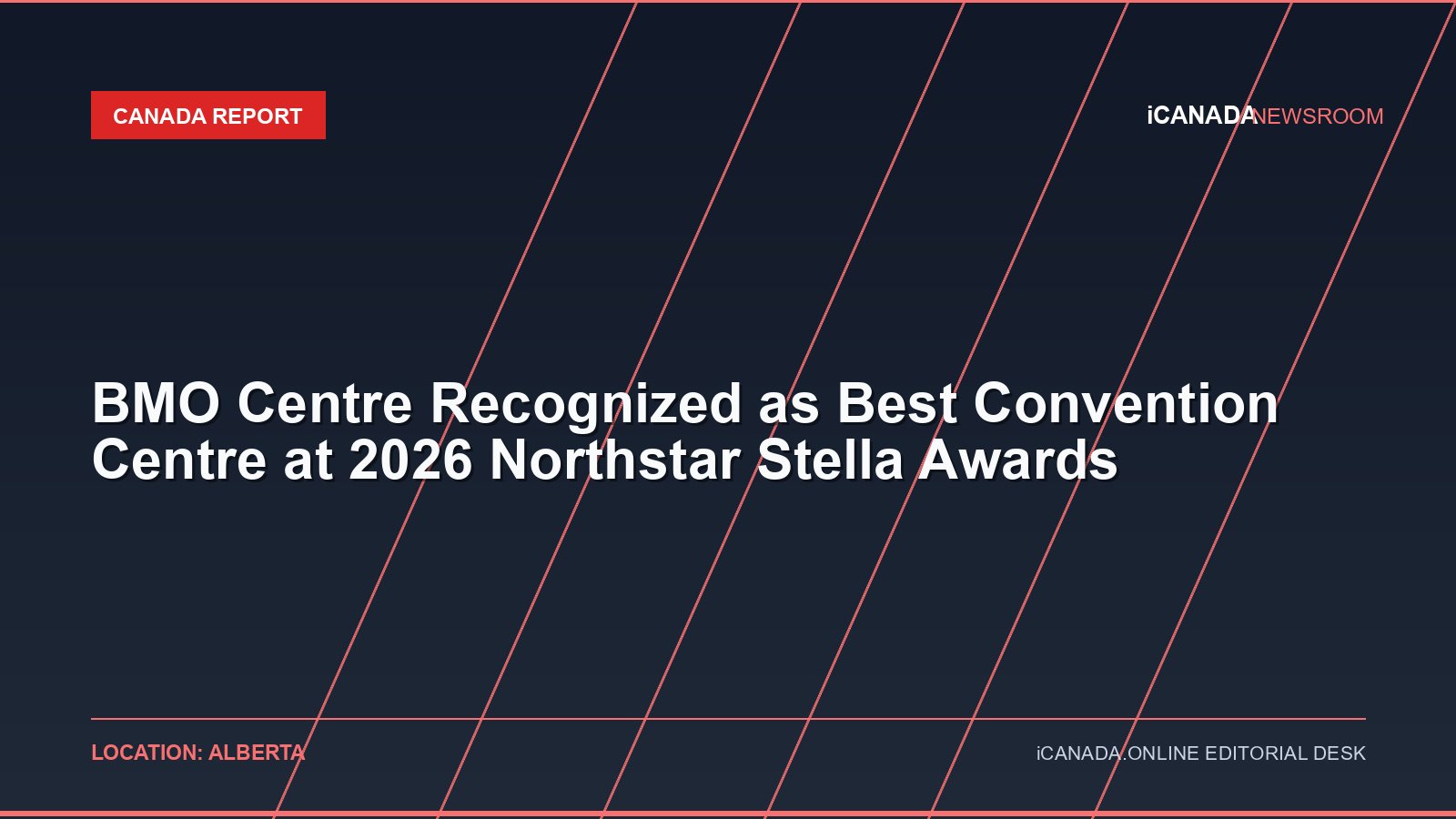 BMO Centre Recognized as Best Convention Centre at 2026 Northstar Stella Awards