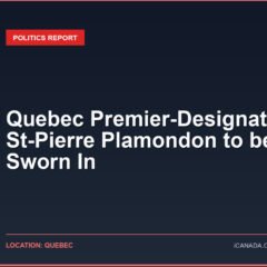 Quebec Premier-Designate Paul St-Pierre Plamondon to be Sworn In