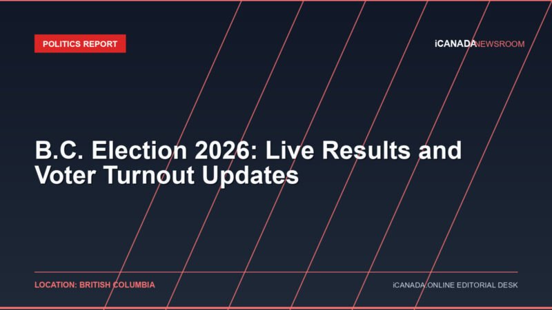 B.C. Election 2026: Live Results and Voter Turnout Updates