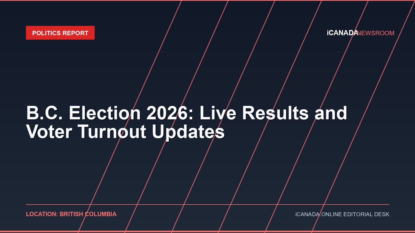 B.C. Election 2026: Live Results and Voter Turnout Updates