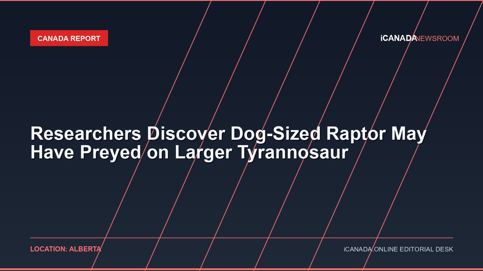 Researchers Discover Dog-Sized Raptor May Have Preyed on Larger Tyrannosaur