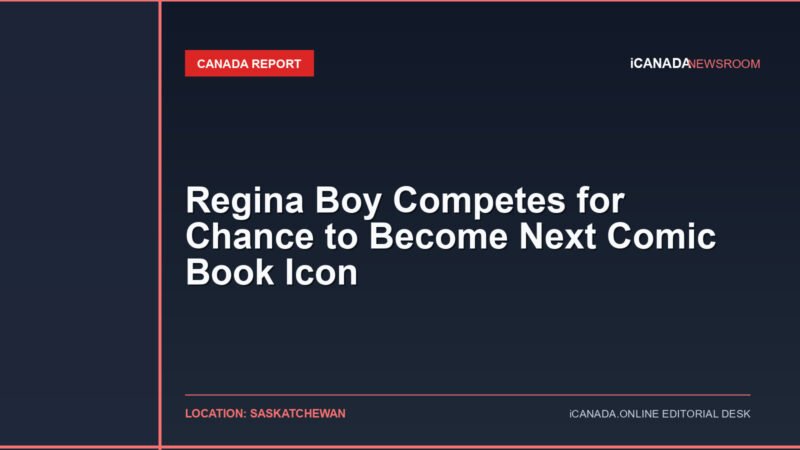 Regina Boy Competes for Chance to Become Next Comic Book Icon