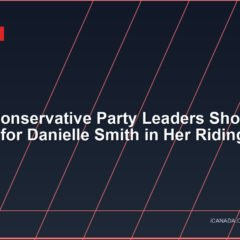 United Conservative Party Leaders Show Support for Danielle Smith in Her Riding