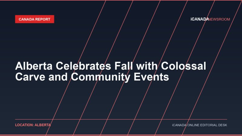 Alberta Celebrates Fall with Colossal Carve and Community Events
