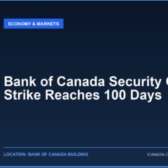 Bank of Canada Security Guard Strike Reaches 100 Days