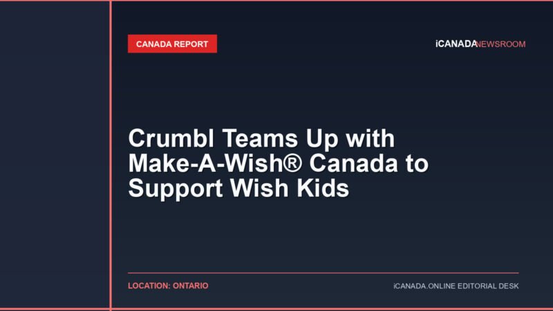 Crumbl Teams Up with Make-A-Wish® Canada to Support Wish Kids