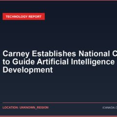 Carney Establishes National Council to Guide Artificial Intelligence Development
