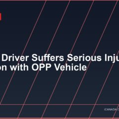 Ottawa Driver Suffers Serious Injuries in Collision with OPP Vehicle