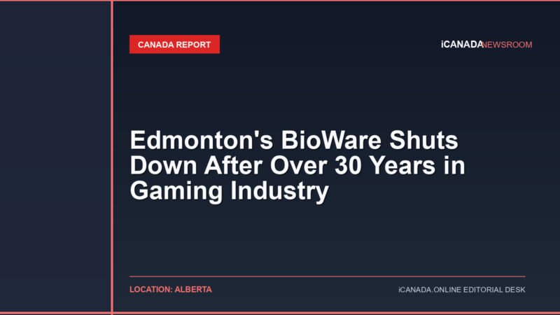 Edmonton’s BioWare Shuts Down After Over 30 Years in Gaming Industry