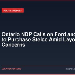 Ontario NDP Calls on Ford and Carney to Purchase Stelco Amid Layoff Concerns