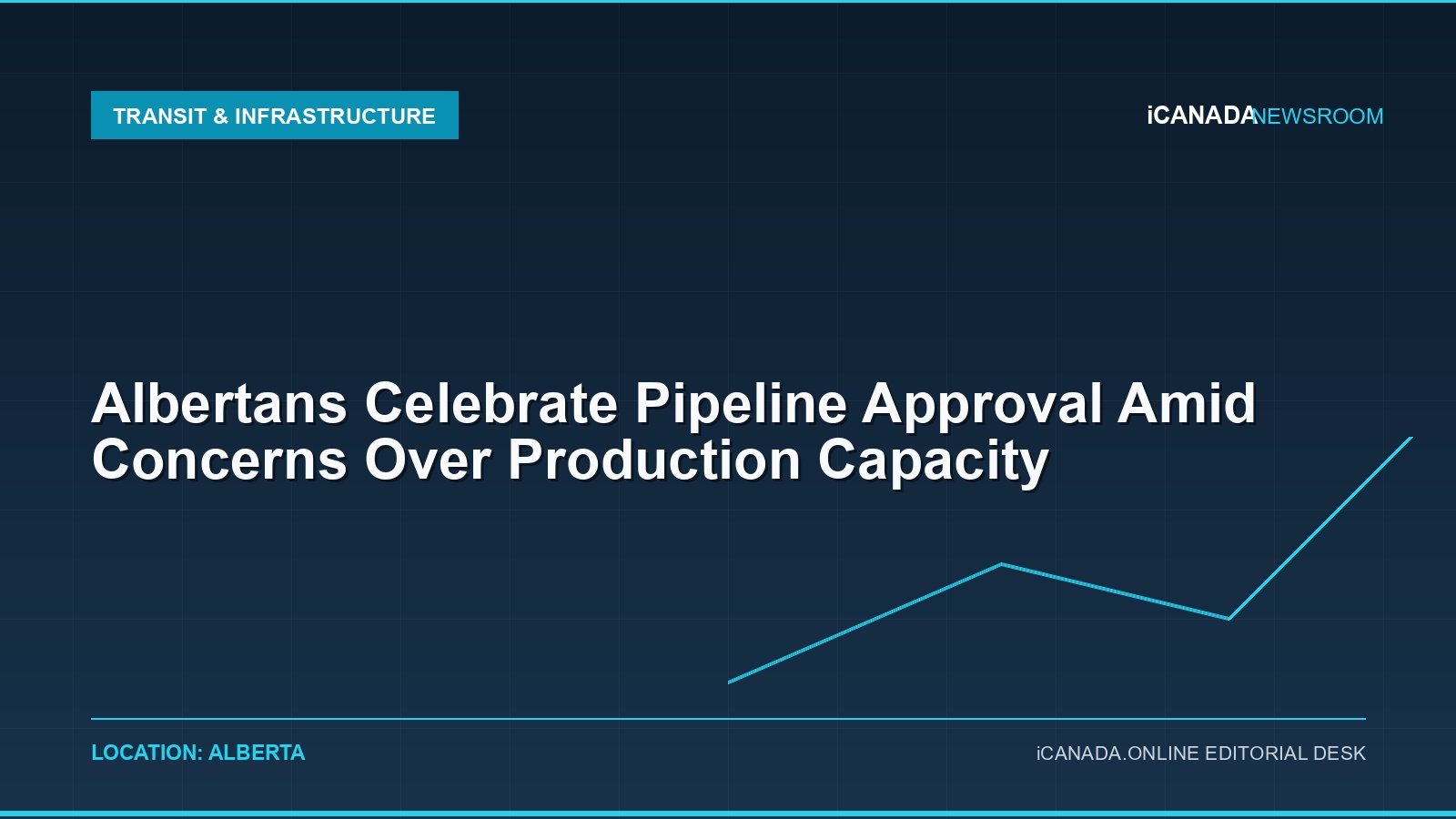 Albertans Celebrate Pipeline Approval Amid Concerns Over Production Capacity