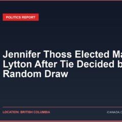 Jennifer Thoss Elected Mayor of Lytton After Tie Decided by Random Draw