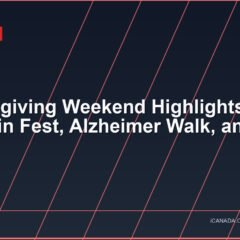 Thanksgiving Weekend Highlights: Pumpkin Fest, Alzheimer Walk, and Snow
