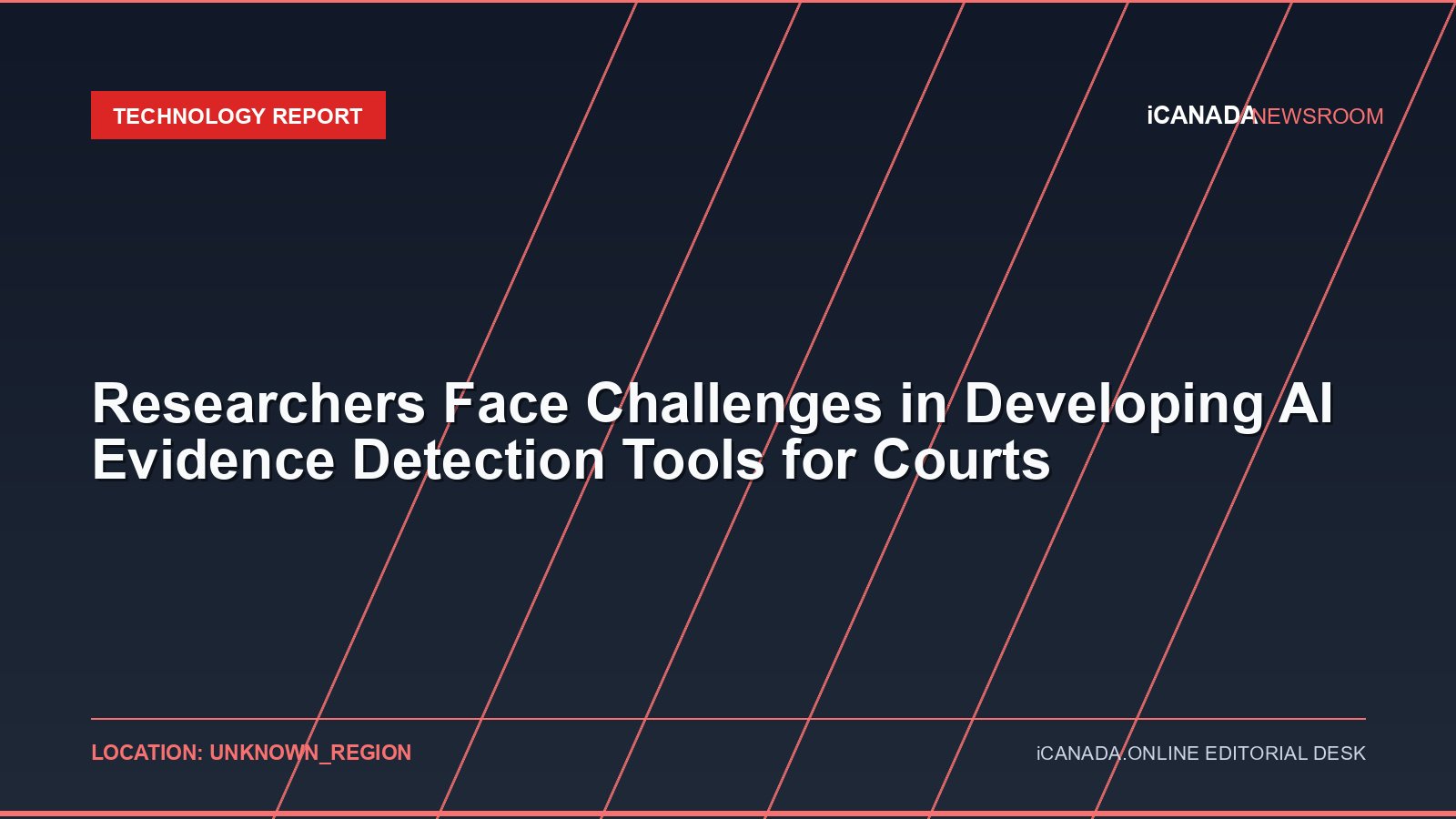 Researchers Face Challenges in Developing AI Evidence Detection Tools for Courts