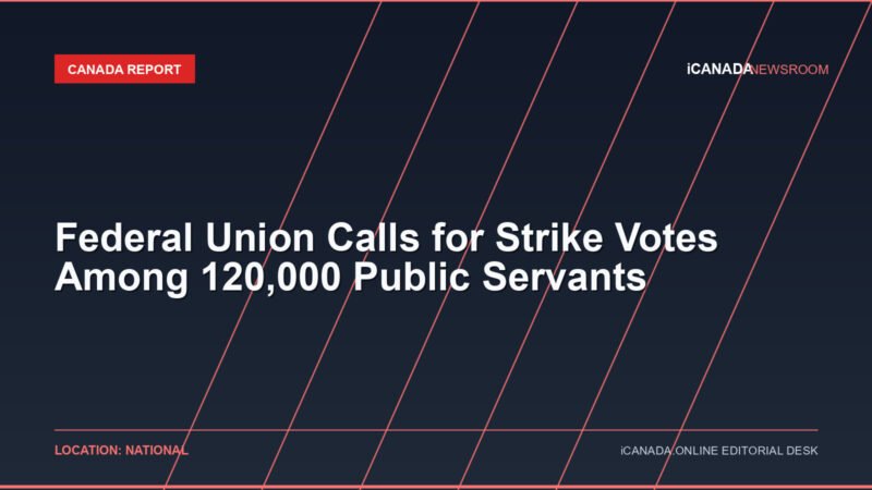 Federal Union Calls for Strike Votes Among 120,000 Public Servants