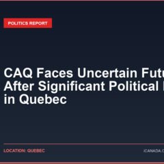 CAQ Faces Uncertain Future After Significant Political Losses in Quebec