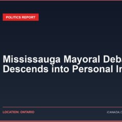 Mississauga Mayoral Debate Descends into Personal Insults
