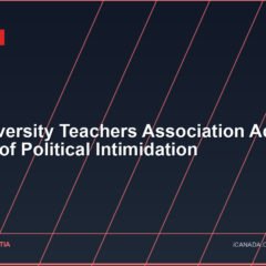 N.S. University Teachers Association Accuses Premier of Political Intimidation