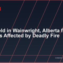 Vigil Held in Wainwright, Alberta for Soldiers Affected by Deadly Fire