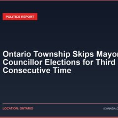 Ontario Township Skips Mayoral and Councillor Elections for Third Consecutive Time