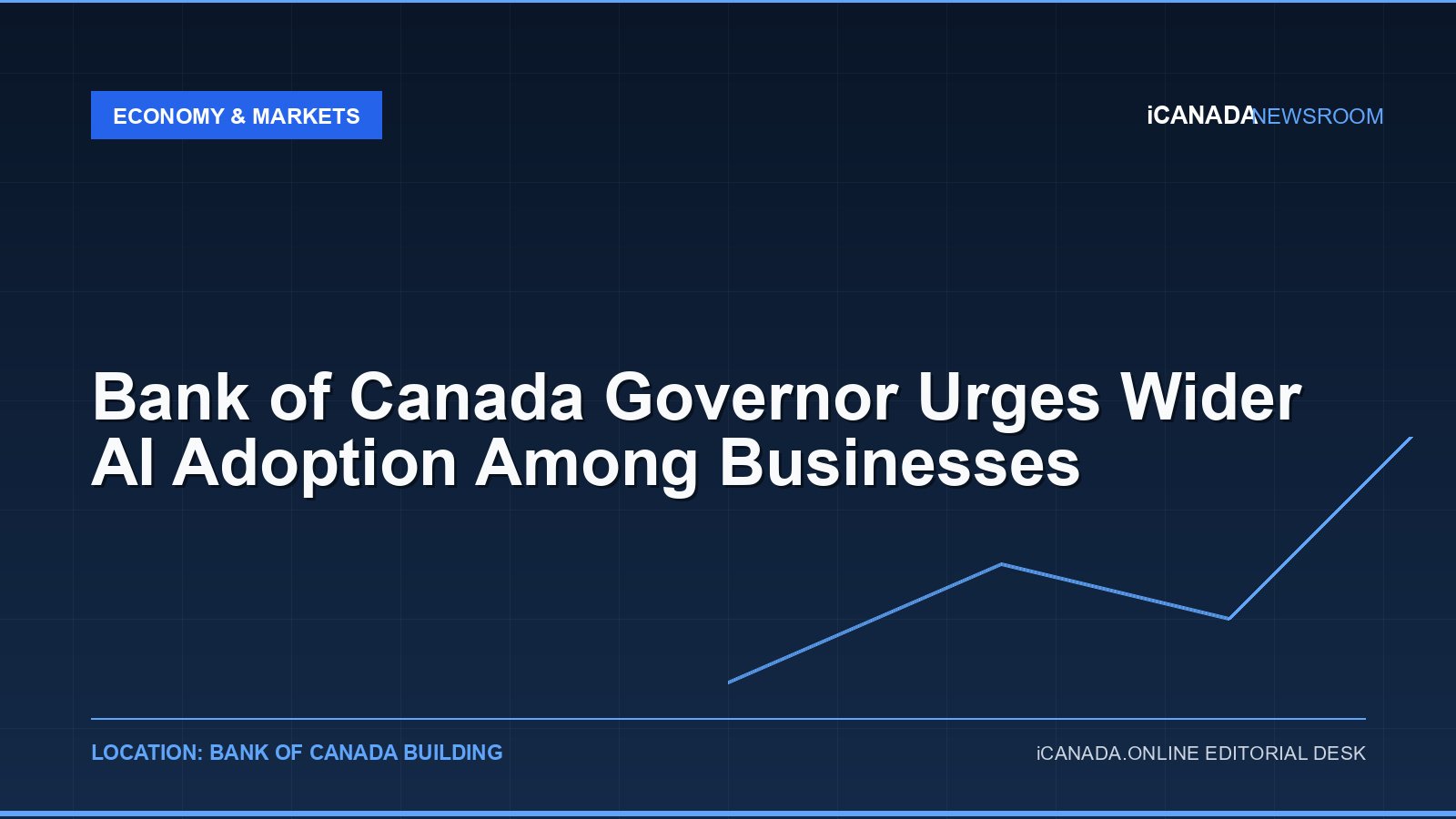 Bank of Canada Governor Urges Wider AI Adoption Among Businesses