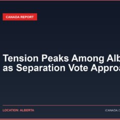 Tension Peaks Among Albertans as Separation Vote Approaches