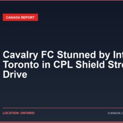 Cavalry FC Stunned by Inter Toronto in CPL Shield Stretch Drive