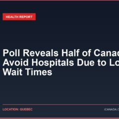 Poll Reveals Half of Canadians Avoid Hospitals Due to Long Wait Times