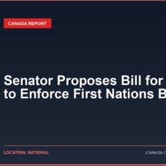 Senator Proposes Bill for RCMP to Enforce First Nations Bylaws