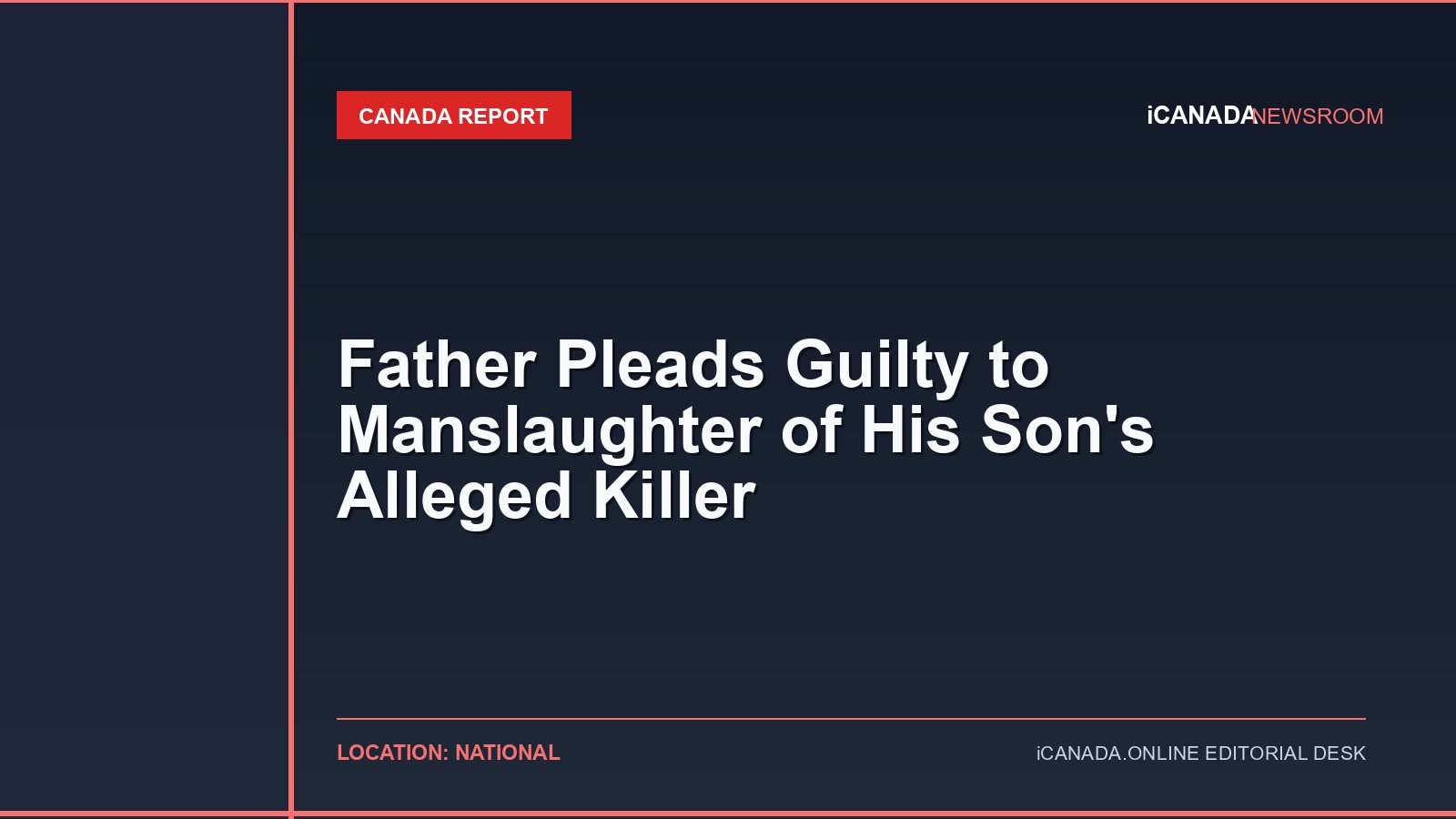 Father Pleads Guilty to Manslaughter of His Son's Alleged Killer