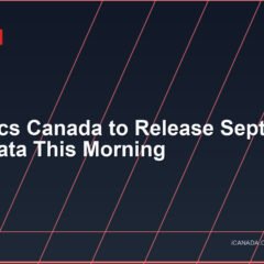 Statistics Canada to Release September Jobs Data This Morning